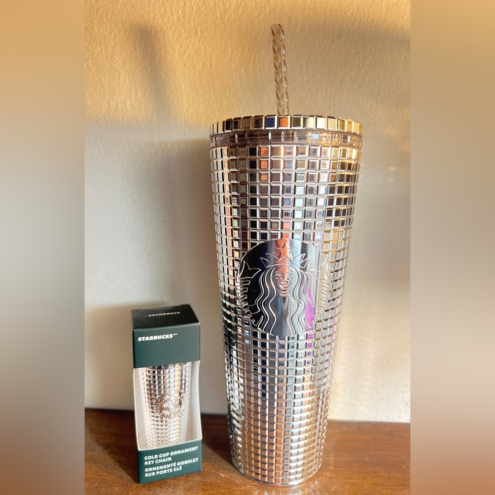 24 oz Starbuck Tumbler with Mini Tumbler